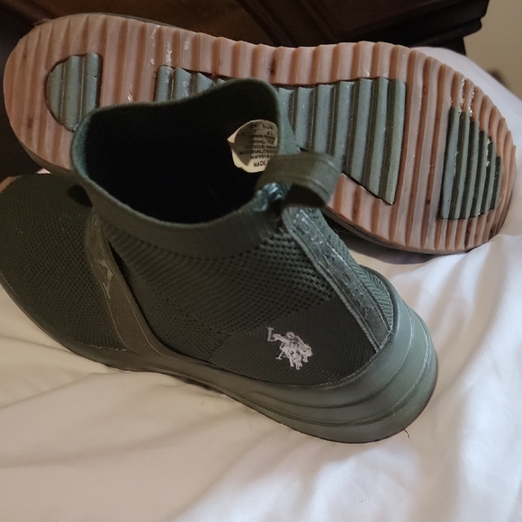 Polo by Ralph Lauren Green Ankle Boots - Picture 9 of 13